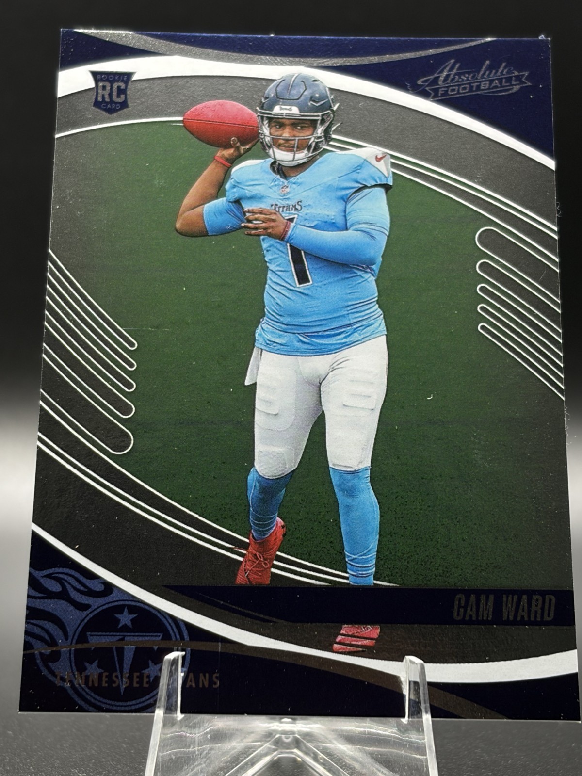 2025-26 Panini Absolute - Cam Ward - Rookie Card Base #111 - Tennessee Titans