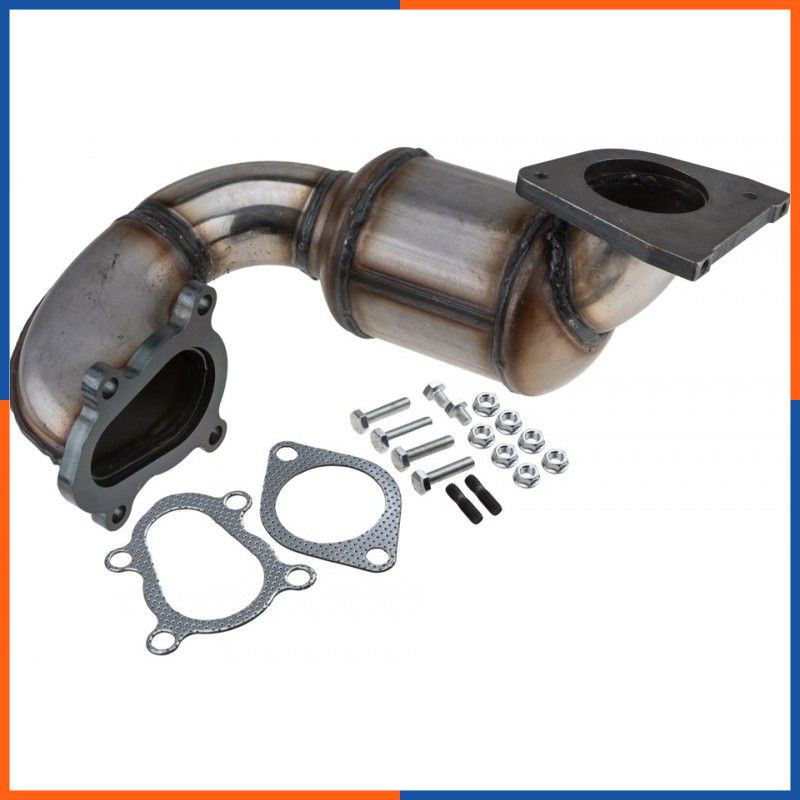 Catalyseur d'échappement pour Renault 2080000Q0C en inox durable