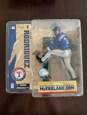 McFarlane Toys MLB 8 Alex Rodriguez Figure, Texas Rangers, 2004, Sports Picks