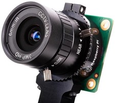 6mm Wide Angle Lens for Raspberry Pi High Quality Camera - RPI-6MM LENS