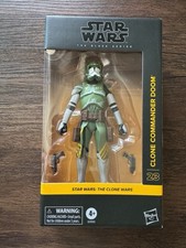 Star Wars Black Series Clone Commander Doom The Clone Wars NEW Sealed
