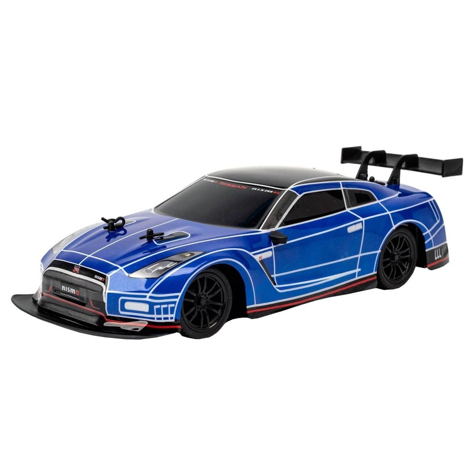 Hyper RC Nissan GTR Rechargeable Car with LED/Vapor Effects 1:16 Scale 🆕 - Image 3 of 4