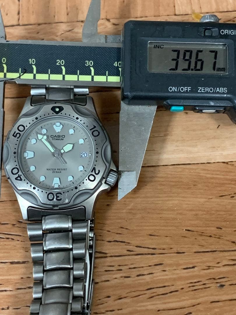 Casio MD-804 Titanium Marlin Diver 20Bar Quartz Men