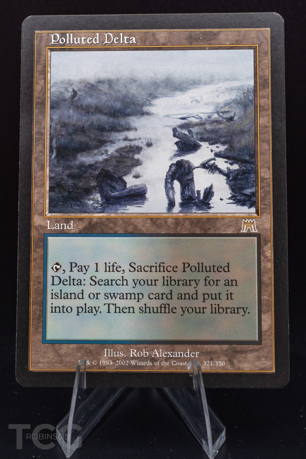 Polluted Delta - 2002 Magic the Gathering - Onslaught Regular