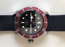 Smiley Face Rose Tudor Black Bay Burgundy 79220R Heritage ETA version 41mm 2