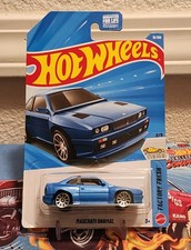🔥2025 Hot Wheels Maserati Shamal Blue🔥