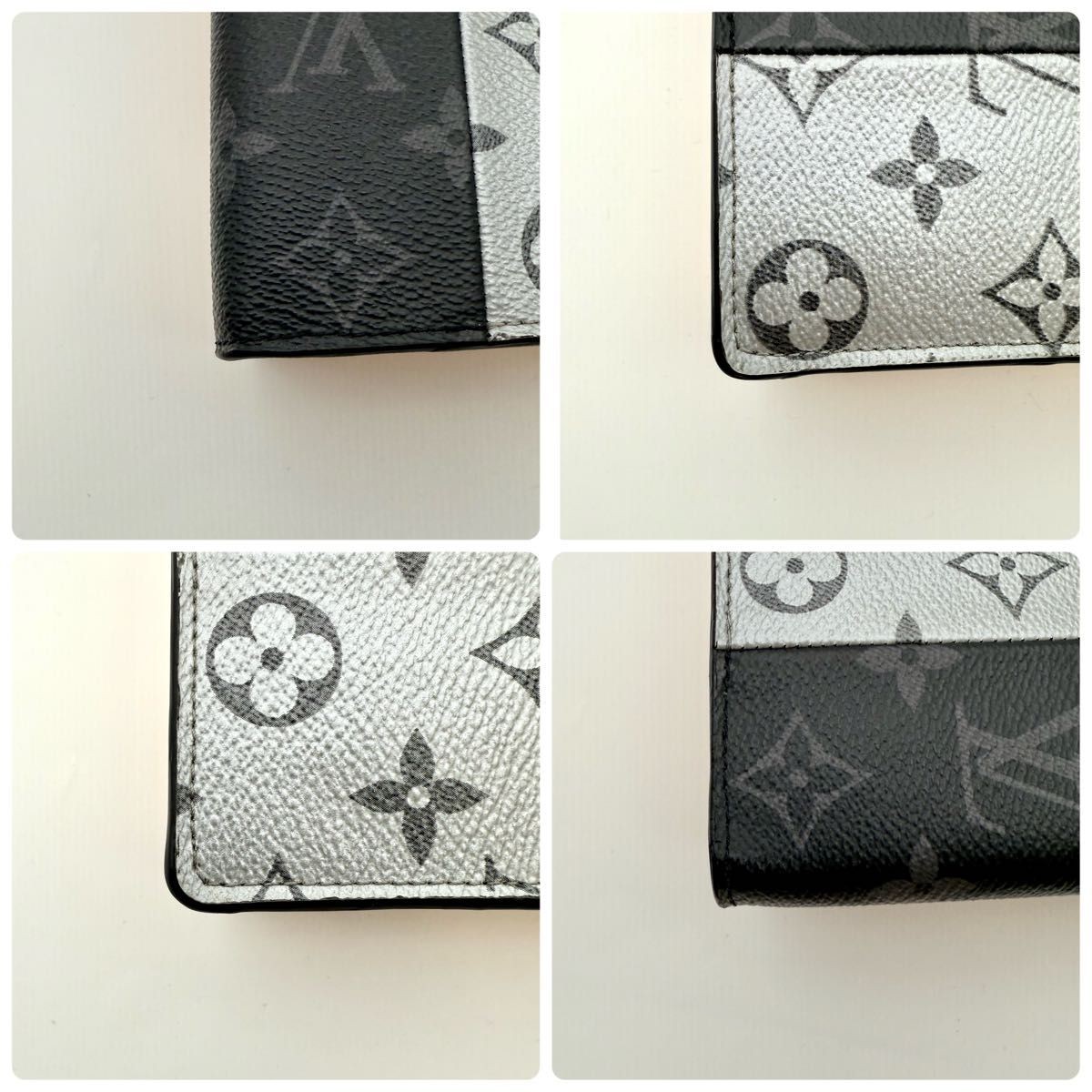 Louis Vuitton Eclipse Long Wallet Split Leather U… - image 7