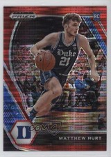 2021-22 Panini Prizm Draft Picks Red Pulsar Matt Hurt Matthew #34 1ef8