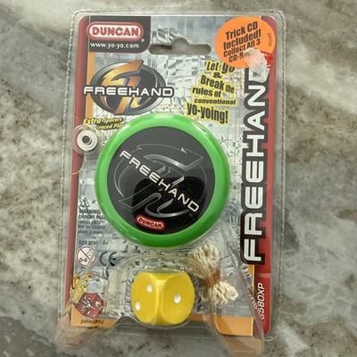 Duncan Original 2003 Freehand 3580XP Green YOYO BRAND NEW! SEALED! W/ TRICK CD!