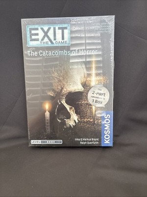 EXIT The Game: THE CATACOMBS OF HORROR by KOSMOS *1-4 Players* (2019) New