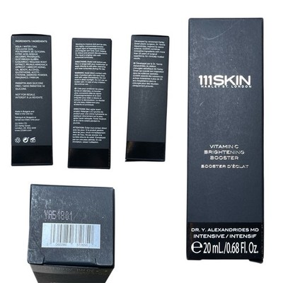 111SKIN Vitamin C Brightening Booster - 0.68 oz/ 20 ml - Full Size - NEW!
