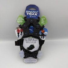 Ice Cleats Yaktrax Snow Trax Adjustable Straps Black Size Small Medium S/M NEW