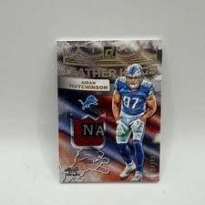 2022 Panini Donruss Leather Kings Studio Series Aidan Hutchinson #10 /49