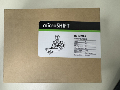 microSHIFT M21 Rear Derailleur RD-M21LA /Long Cage / 6/7 Speed