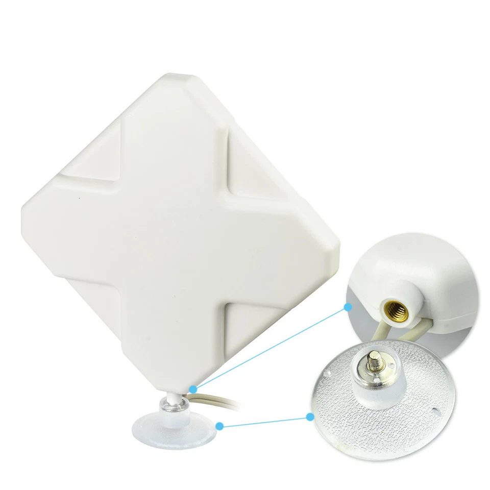 35dBi 4G LTE Antenna Dual TS9 Male 2m for Verizon AT&T T-Mobile Sprint 4G Router - Image 3 of 4