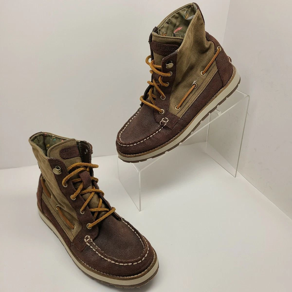 High top sperry top sider sale