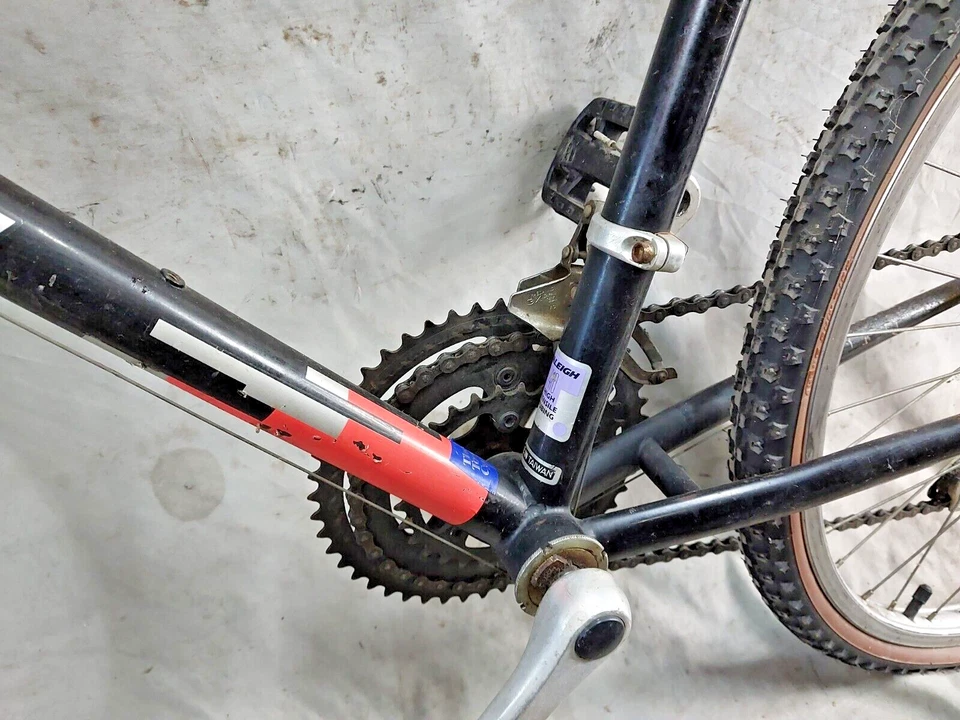 Bicicleta híbrida Raleigh Assault 1992 20,5" grande acero rígido triple 26er XX Foto 4 de 4