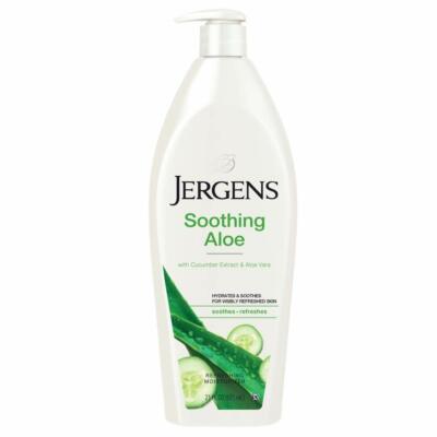 Jergens beruhigende Aloe erfrischende Körperlotion Aloe Vera & Gurkenextrakt 21oz
