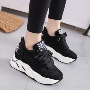 platform athletic sneakers