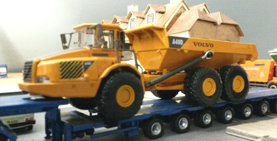 Volvo A40D Artic Dump Truck Cararama Oxford Motorart 1:87 HO/OO/00 Model 1:76 - Image 3 of 4