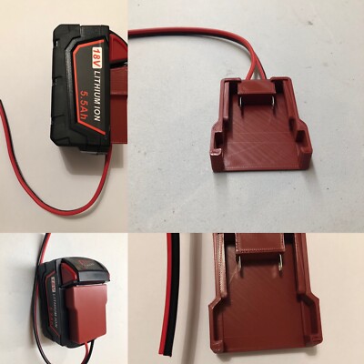 Adattatore Per Milwaukee 18v M18 Batteria Agli Ioni Di Lio A - Foto 6