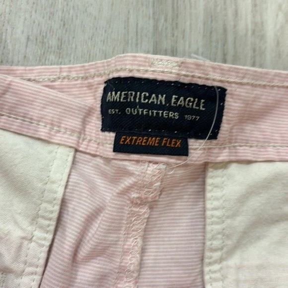 American Eagle белый и розовый классические шорты размер 34 - Изображение 3 из 4