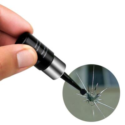 2X Cracked Glass Repair Kit Windshield Nano Repair Liquid DIY Car Window Phone
