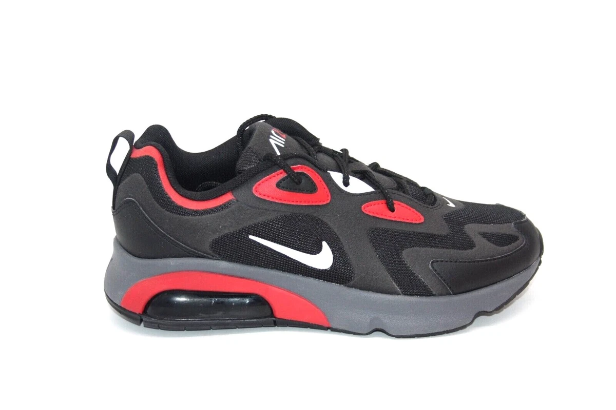 Nike Air Max 200 Black Blue Yellow Burgundy Men\'s Sneakers Low Top Nike Air Max 200 Size 2Y Kids Multi Color | Mercari main image 3
