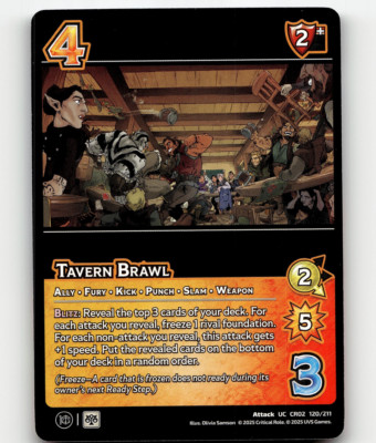 UniVersus Tavern Brawl 120/211 - Critical Role: Heroes of Exandria