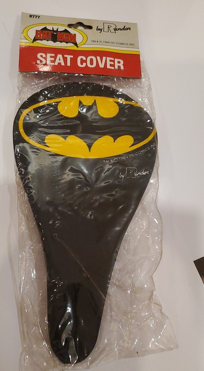 Vintage BATMAN Bicycle Seat Dated 1964 DC COMICS INC