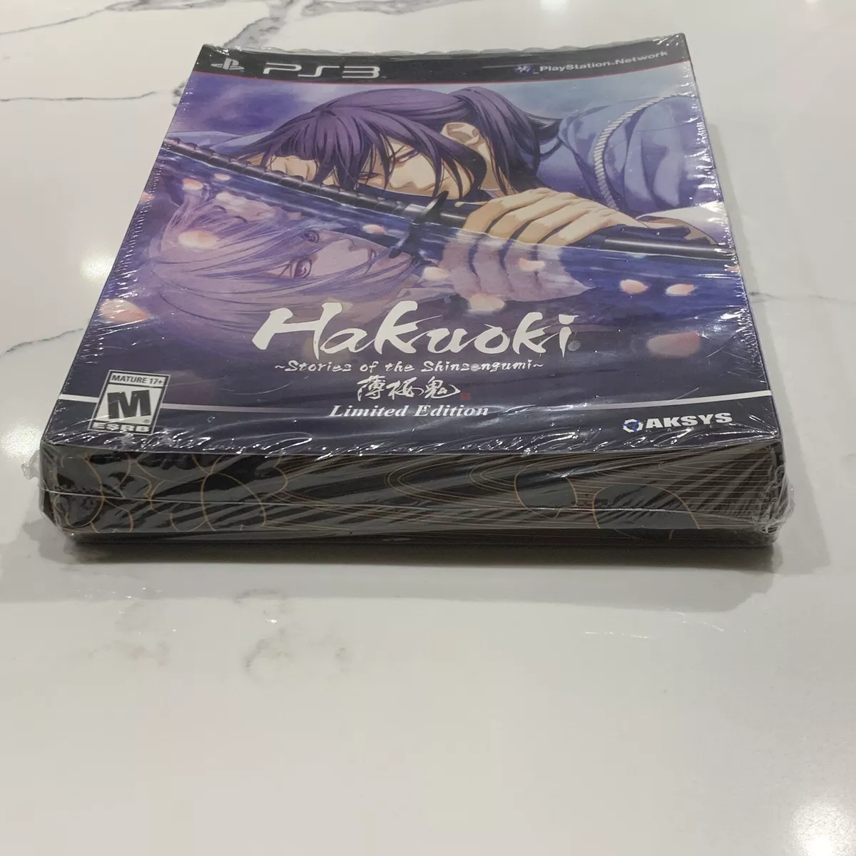 Hakuoki Stories of the Shinsengumi Limited Edition PS3 Brand New SEALED