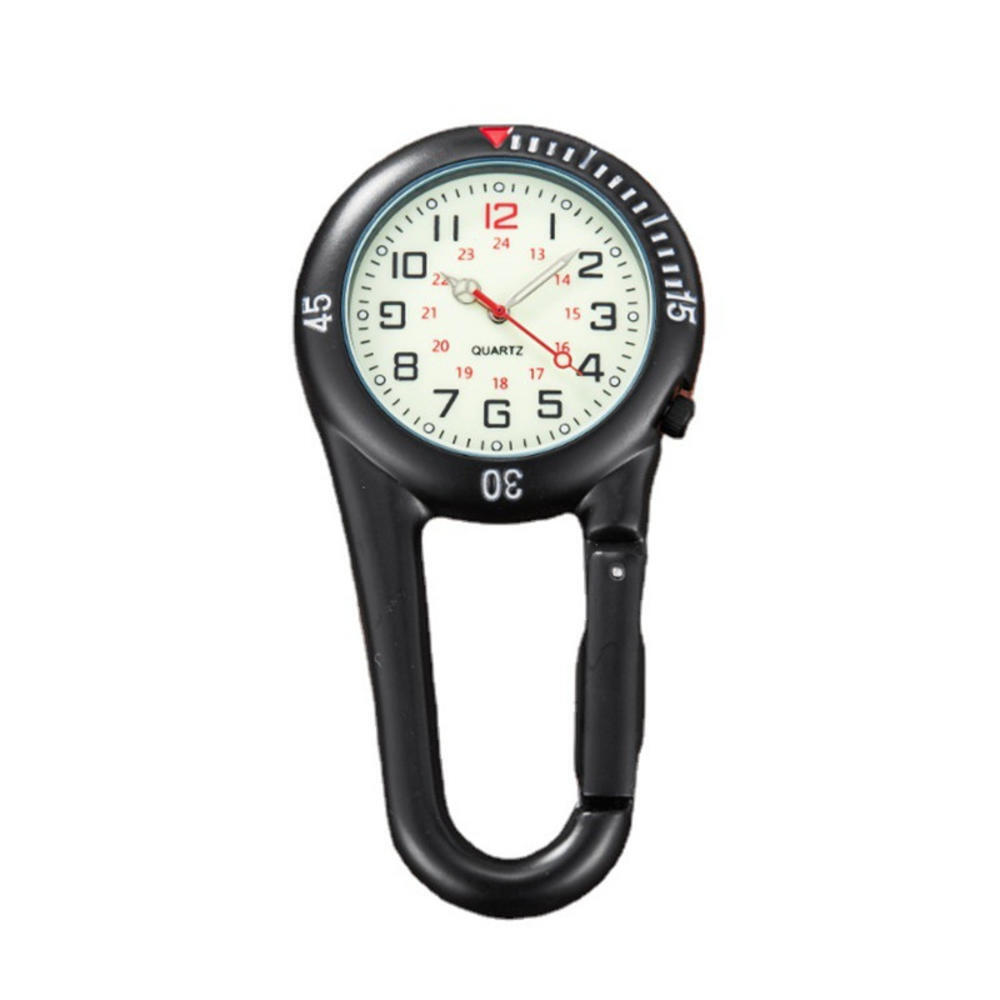 ClipOn Carabiner FOB Watch Digital for Doctors Nurses Paramedics Sport