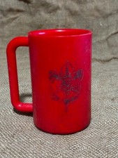 Vintage Eagle Camp Mug Red Plastic – Boy Scouts of America Logo