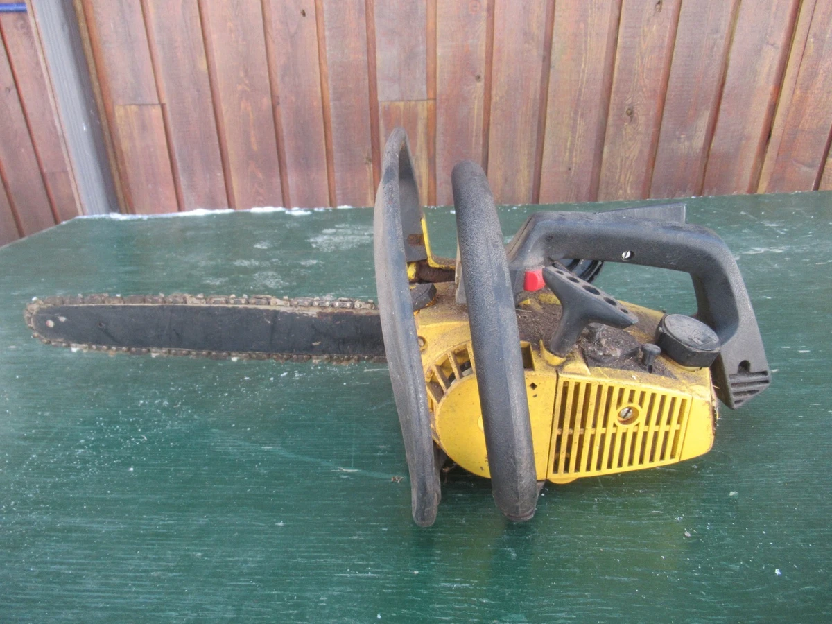 McCulloch Power Mac 310 Chainsaw In Action, 46 OFF