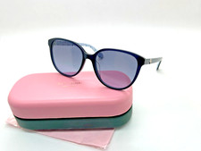 NEW KATE SPADE VIENNE/G/S PJPG8 NAVY BLUE Sunglasses 54-17-140MM SQUARE