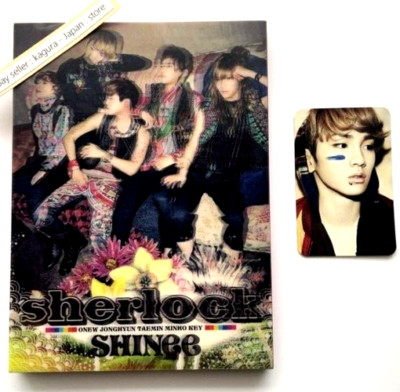 SHINee Key Sherlock CD DVD Set + Japanese ver. Photocard The 4th