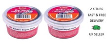 Image of 2 x Carplan Exhaust Repair Paste Putty Seals Cracks Anti-Rust Assembly 250g TH39