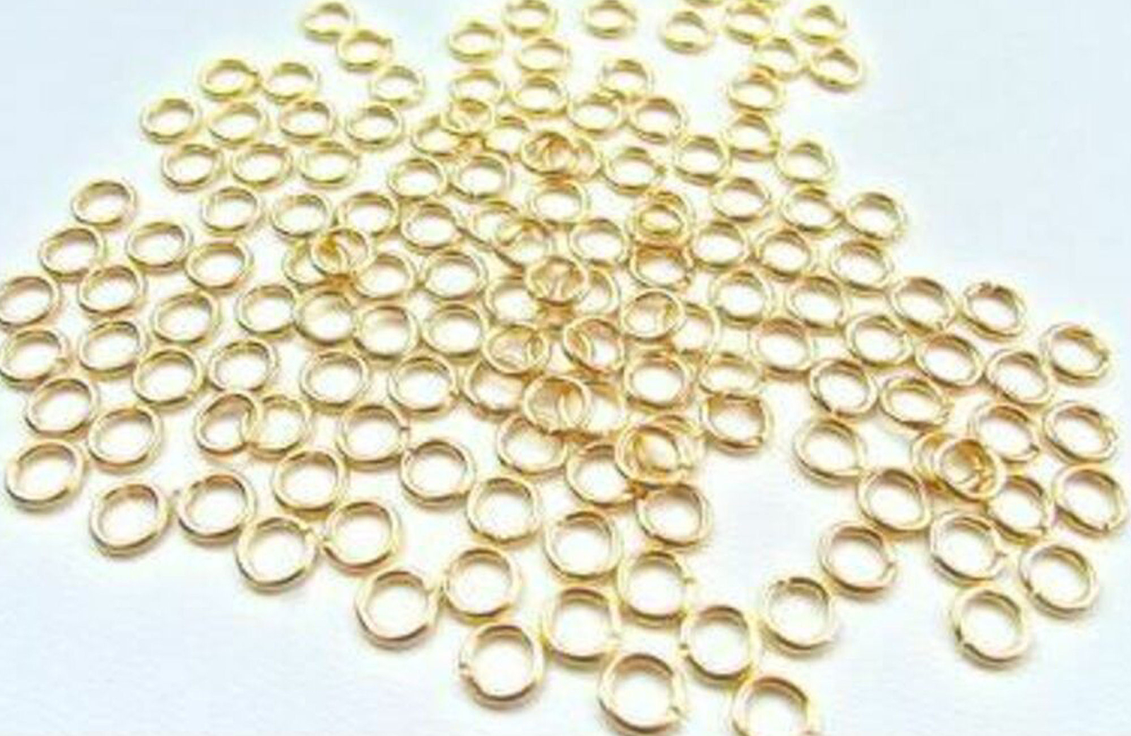 Jump Rings - Gilt - 5mm - 144 Pack