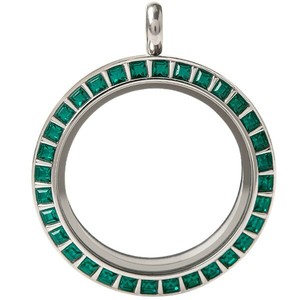 Details About Origami Owl Wizard Of Oz Emerald Locket Brand New