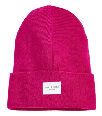 Rag & Bone Addison Baseball Cap in Magenta Rag & Bone Addison Baseball Cap Magenta OS - Walmart.com main image 4