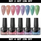 UR SUGAR Nail Gel Polish  Reflective Glitter Gel Semi Permanent Varnish Art 7ml