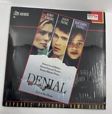 Denial Laserdisc, 1991, Rare Robin Wright, Jason Patric, Rae Dawn Chong