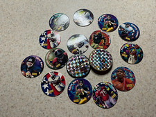 POGS/MILKCAPS Football LOT OF 14 DIFFERENT 2 METAL SLAMMERS