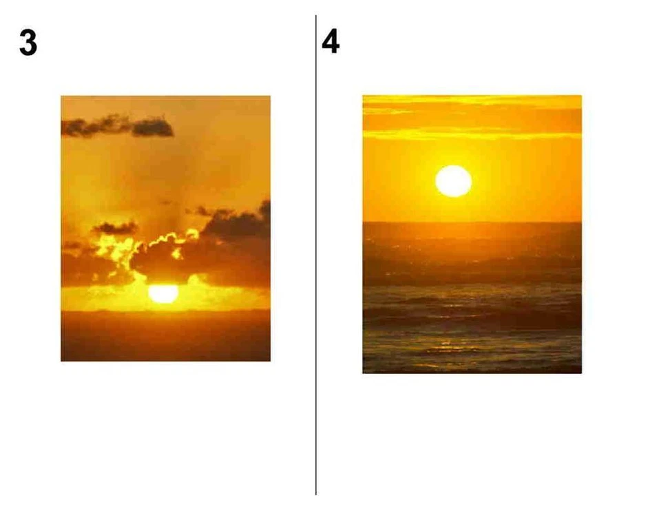 60  AWESOME SUNSET RETURN ADDRESS LABELS MANY CHOICES, FREE SHIPPING - Image 3 of 4