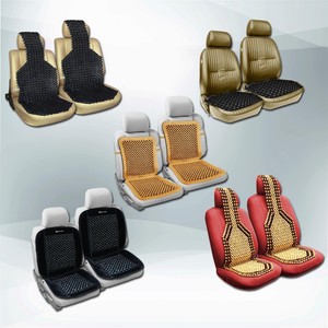 Details About Zento Deals 2 Pack Natural Wooden Soothing Massaging Beaded Seat Cushion Cover