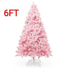 New Christmas Tree with Stand Bushy Artificial Xmas Tree Home Decor 5ft 6ft 7ft
