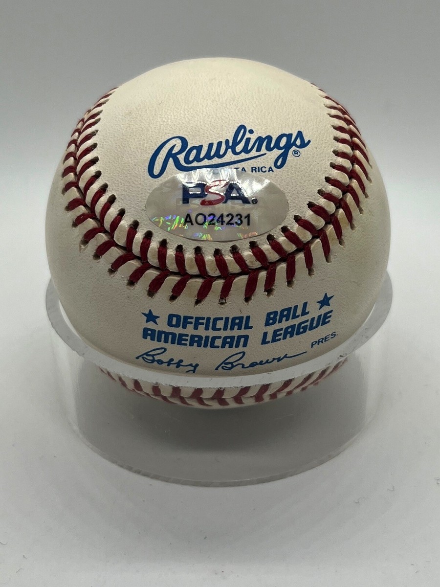 Mickey Tettleton Orioles Tigers Signed Autograph Official Baseball