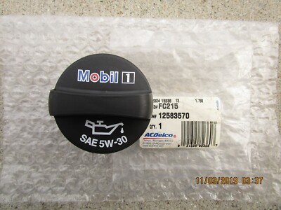 08 - 09 CADILLAC XLR BASE V PLATINUM ENGINE OIL FILLER FLUID CAP OEM BRAND NEW