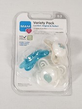 MAM Variety Pack 0-3 Months 1- Comfort 1- Original Start 1- Perfect Start SEALED