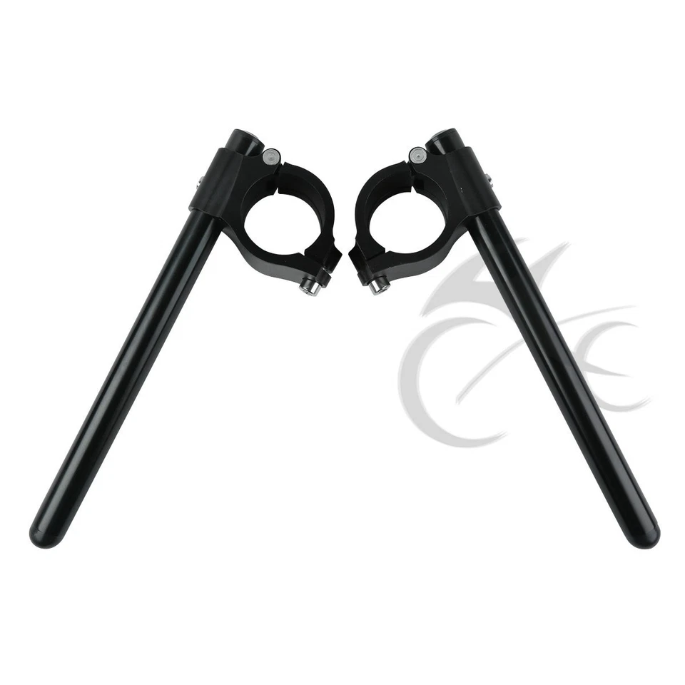 50mm Handlebar Clip On Bar Fit For Suzuki GSXR1000 2001-2011 GSXR600 1992-2011 - Image 3 of 4